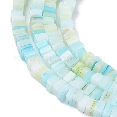 Бусы лэмпворк ручной работы&nbsp;LAMP-Q037-02A-06-1