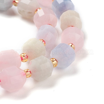 Природные морганит нитей бисера&nbsp;G-K303-A06-8mm-1