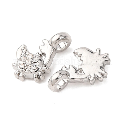 Подвески сплава Rhinestone&nbsp;FIND-C076-03P-1