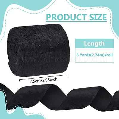 3 ярд полиэстеровой ленты&nbsp;OCOR-WH0077-097B-1