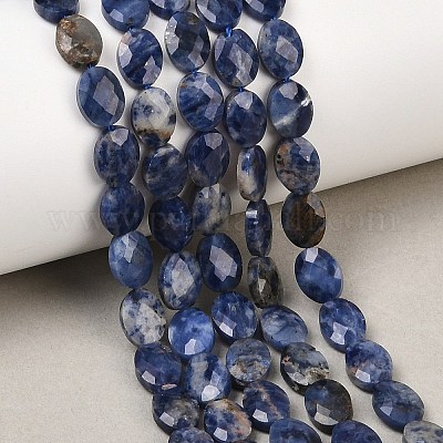 Природный содалит бисер нитей&nbsp;G-H349-A01-13-1