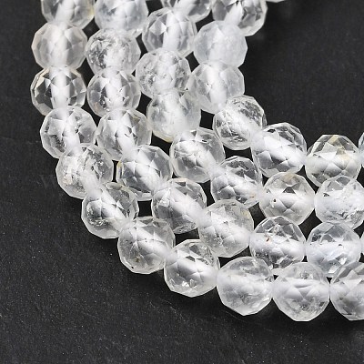 Бусы из натурального топаза&nbsp;G-C080-A01-01-1