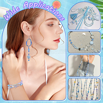 Стеклянные бусины&nbsp;GLAA-NB0001-85-1