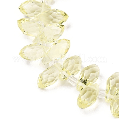 Хрусталя бисер нитей&nbsp;GLAA-D033-37-1