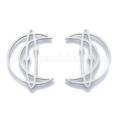 Не тускнеющие филигранные соединительные звенья из нержавеющей стали 201&nbsp;STAS-N090-LA960-1-1