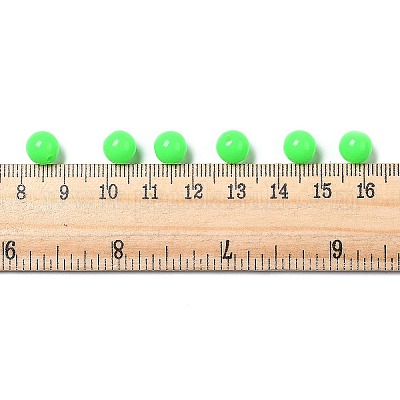 Флуоресцентные акриловые бусины&nbsp;X-MACR-R517-8mm-07-1