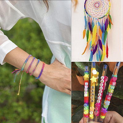 Сегментная окрашенная полиэфирная нить&nbsp;NWIR-TA0001-03C-1