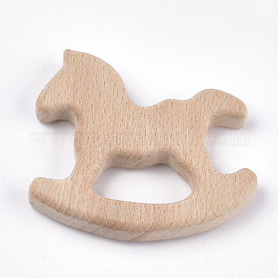 Кабошоны из неокрашенного бука&nbsp;WOOD-T015-41-1