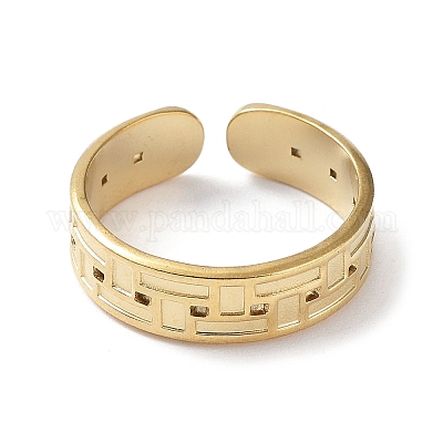 Фурнитура для манжетных колец из нержавеющей стали 304 с канавками прямоугольной формы&nbsp;STAS-P334-08G-1