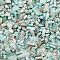 Natural Amazonite Chip Beads, No Hole/Undrilled, 2~8x2~4mm, about 8500pcs/500g