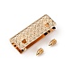Декоративные пряжки по краю сумки из сплава&nbsp;FIND-WH0044-77LG-2