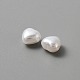 Абс пластиковые жемчужные бисера&nbsp;LS-KY-WH0036-27-2