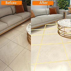 ПВХ самоклеящаяся гибкая молдинговая отделка&nbsp;DIY-WH20007-37A