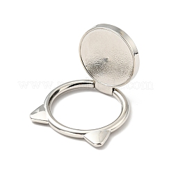 Подставка для держателя сотового телефона из сплава&nbsp;AJEW-E046-02P