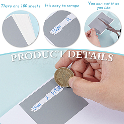 Наклейка с паролем&nbsp;DIY-WH0496-67