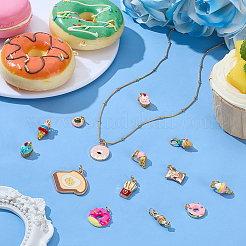 14 шт. 1 стиля подвески из сплава и латуни с эмалью&nbsp;PALLOY-PH01904