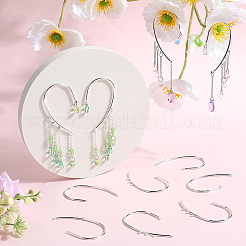 30 шт. железная фурнитура для ушей&nbsp;EJEW-SC0001-54