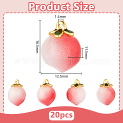 20шт стеклянные подвески&nbsp;GLAA-OC0001-46