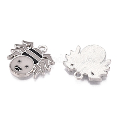 Подвески из эмали и светящегося сплава на тему хэллоуина&nbsp;ENAM-N056-230P