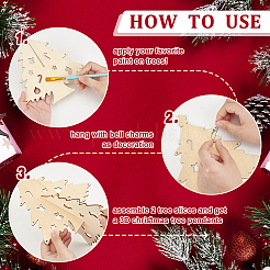 Наборы для украшения елочных подвесок своими руками&nbsp;DIY-WR0004-35