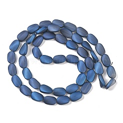 Стеклянные бусины с гальваническим покрытием &nbsp;EGLA-C009-01B-FR02