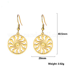 Серьги-подвески из нержавеющей стали 304&nbsp;FS-WG2153A-01