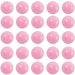 120 шт. бусины из натурального окрашенного белого нефрита&nbsp;G-PA0001-03