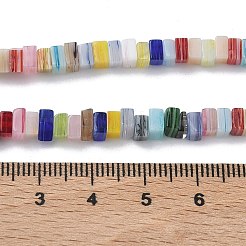 Бусы лэмпворк ручной работы&nbsp;LAMP-Q037-02A-09