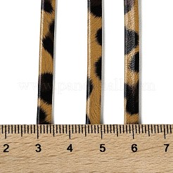 100 м двойная косая бейка из искусственной кожи с леопардовым принтом&nbsp;WL-F011-5mm-02