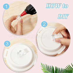 170шт 3 вида пластиковых бусин&nbsp;KY-CP0001-15