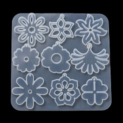 Силиконовые Молды для подвесок в виде цветов своими руками&nbsp;LS-DIY-G100-01B