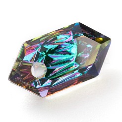 Подвески из тисненого стекла со стразами&nbsp;GLAA-J101-02A-001VO