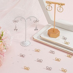 20 шт. 2 цвета сплава серьги-гвоздики фурнитура&nbsp;FIND-SC0015-61