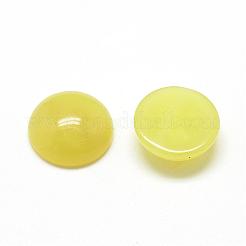 Натуральные кабошоны из лимонного нефрита&nbsp;G-R416-16mm-01
