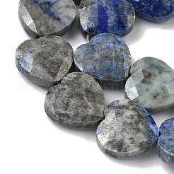 Нитки бусины из натурального ляписа-лазури&nbsp;G-A309-A07-01