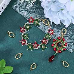 6 шт. латунные пружинные кольца-затворы&nbsp;FIND-SC0010-94