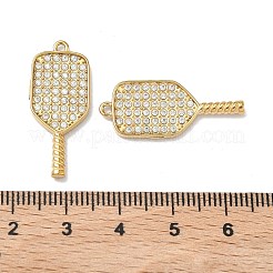 Подвески в спортивной тематике из нержавеющей стали 304 с микропаве из прозрачных кубических цирконий.&nbsp;STAS-K295-47B-G