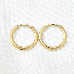 Круглые серьги-кольца из нержавеющей стали 304&nbsp;EJEW-V005-01G-01