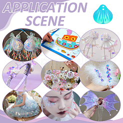 1000 шт. аксессуары для украшения PVC-PH0001-39A