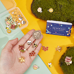 40шт 10 стиля подвески из сплава с эмалью&nbsp;ENAM-SC0005-99