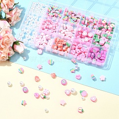 Браслеты из полимерной глины своими руками бусины наборы для изготовления украшений&nbsp;DIY-YW0010-60