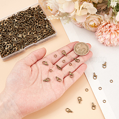 400 шт. Застежки-клешни из цинкового сплава&nbsp;FIND-SP0001-33AB