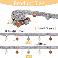 Отделка из полиэстера&nbsp;OCOR-WH0067-60B