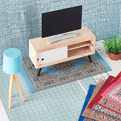 6 шт. 6 стиля 1:12 мини-украшение для пола кукольного домика&nbsp;AJEW-GA0008-39