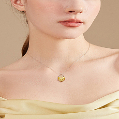 16шт 8 цвета стеклянные подвески&nbsp;GLAA-LP0001-15