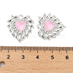 Подвески из сплава со стразами&nbsp;PALLOY-D028-03A-S-RS