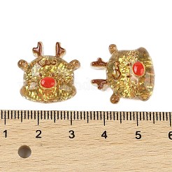 Рождественская серия симпатичные прозрачные смоляные декоден кабошоны&nbsp;RESI-S03-03E