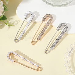 4 шт. 4 стиля железных булавок для килта для одежды&nbsp;JEWB-CN0001-04