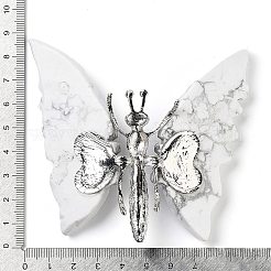 Натуральные минеральные украшения из говлита&nbsp;G-D089-02P-05