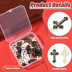 40шт 8 стиля подвески из сплава с эмалью&nbsp;ENAM-YW0006-74